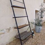 Iron and wood shelf
