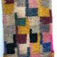 Moroccan Berber carpet corridor Boujaad 3,56x0.67m