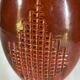 Scarified ceramic Mussara vase, 70s