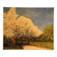Huile sur toile impressionniste, Tableau sakura japonais