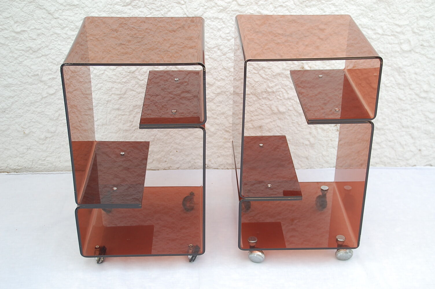 Michel Dumas bedside tables from the 70s