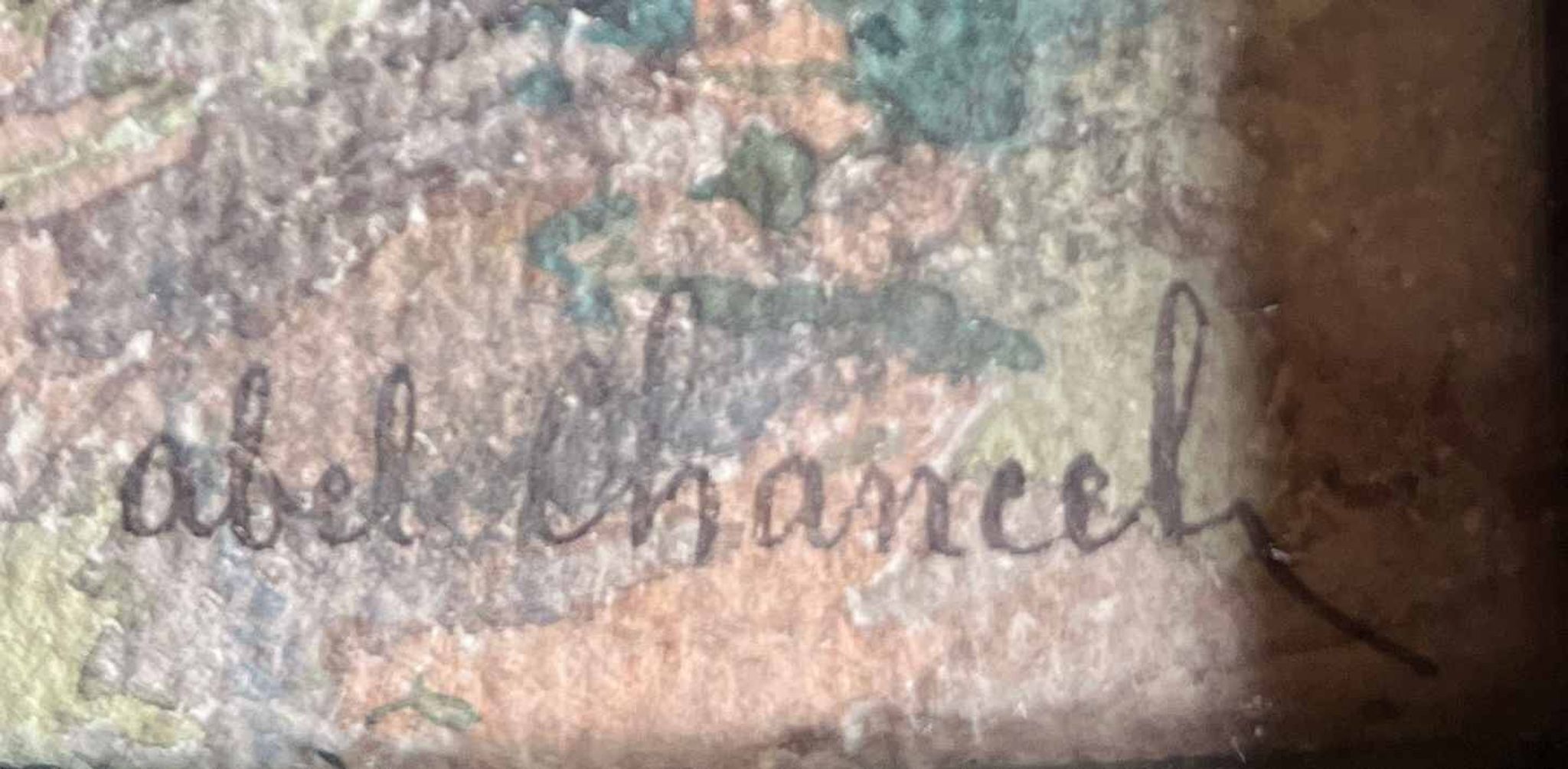 Table 2x Watercolours by Abel Chancel (1847-1917) School of Fontainebleau