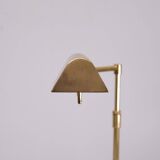 Herda Brass swing arm floor lamp 1980s