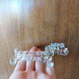 Porte-couteaux chiens en cristal