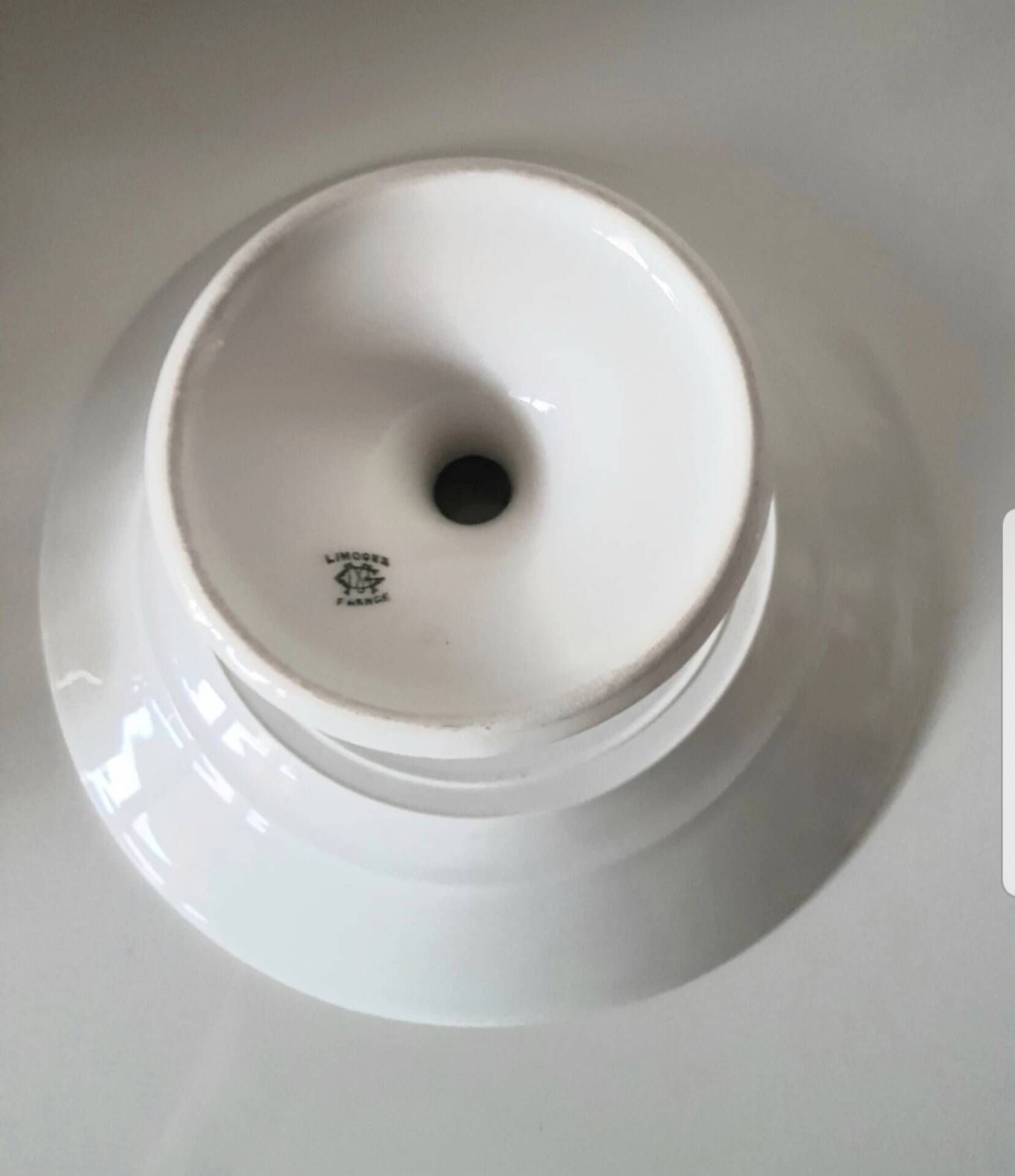 Cake stand with foot, Limoges