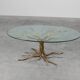 Mid-century forged metal coffee table by Salvino Marsura, Italy, 1960s.