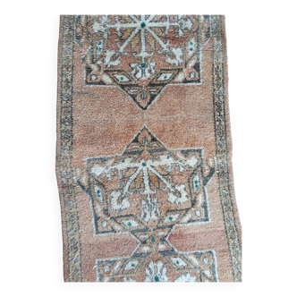 Colorful Boujad Moroccan rug - 296 x 98 cm