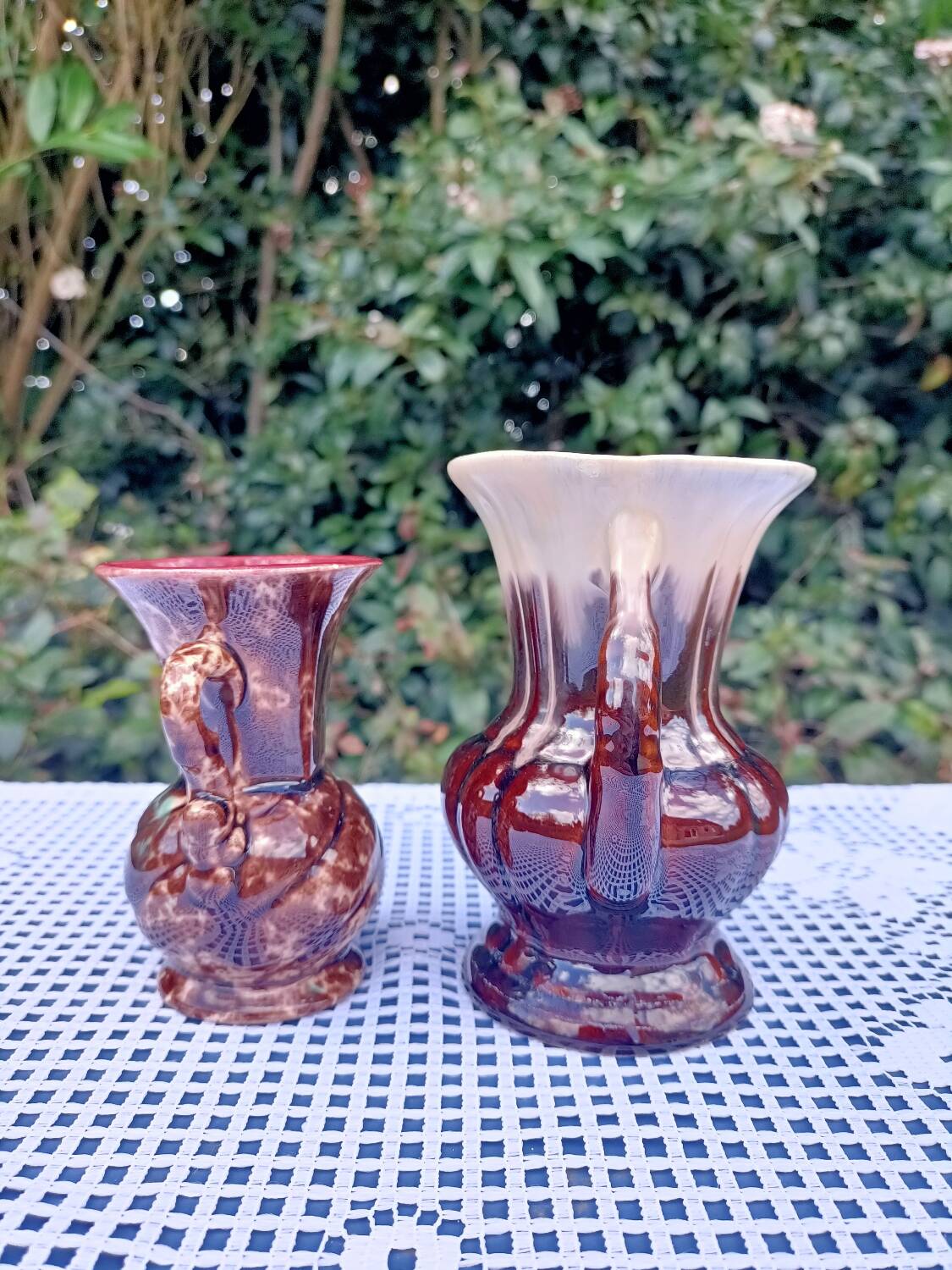 Pots céramiques rétro