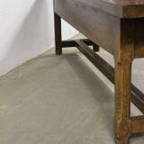 Oak Farmhouse Table or Console Table, Late 18th Century