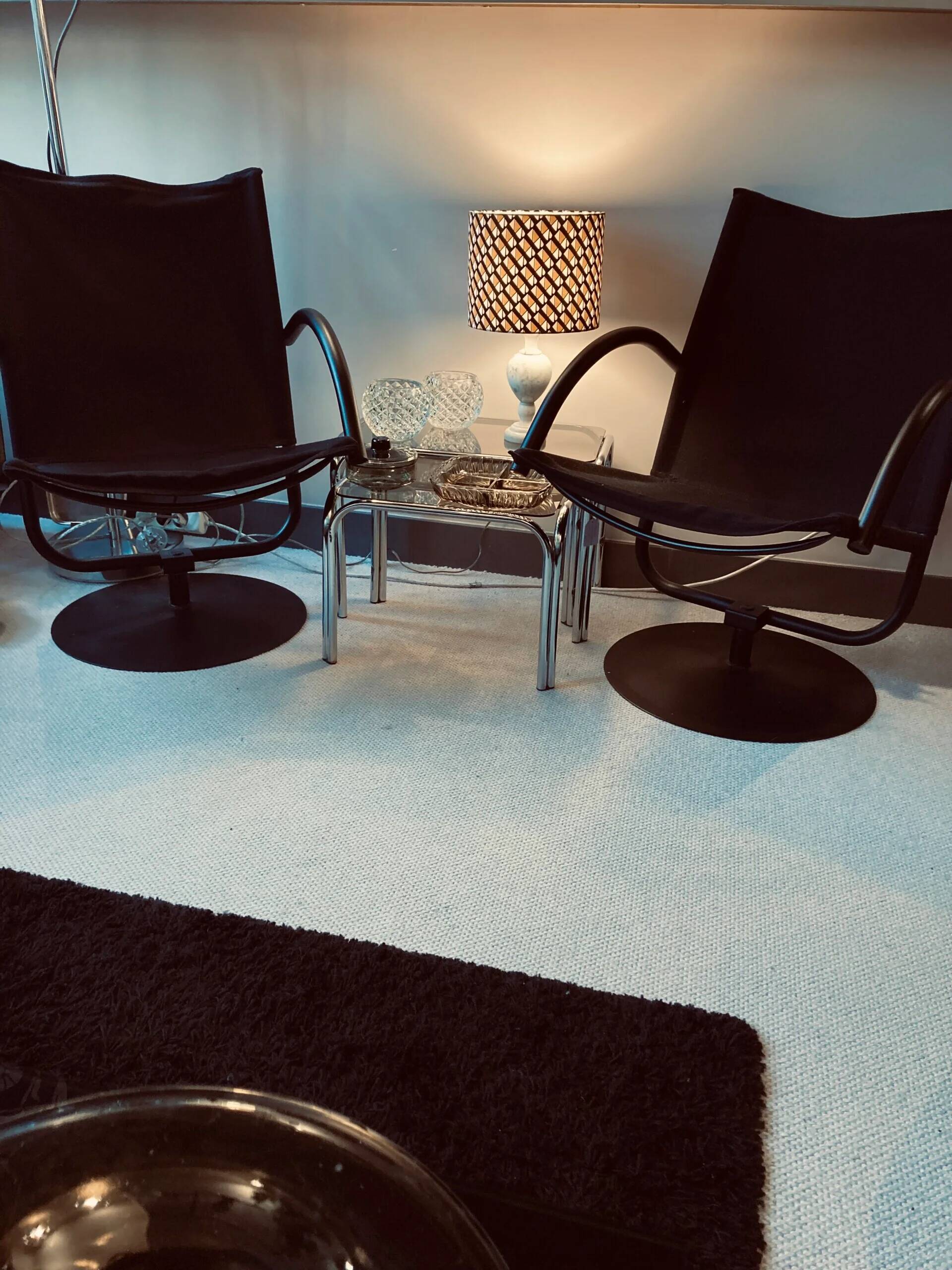 Chaises pivotantes vintage Mazairac & Boonzaijer