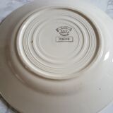 Assiette ancienne KG-Luneville modèle Lido