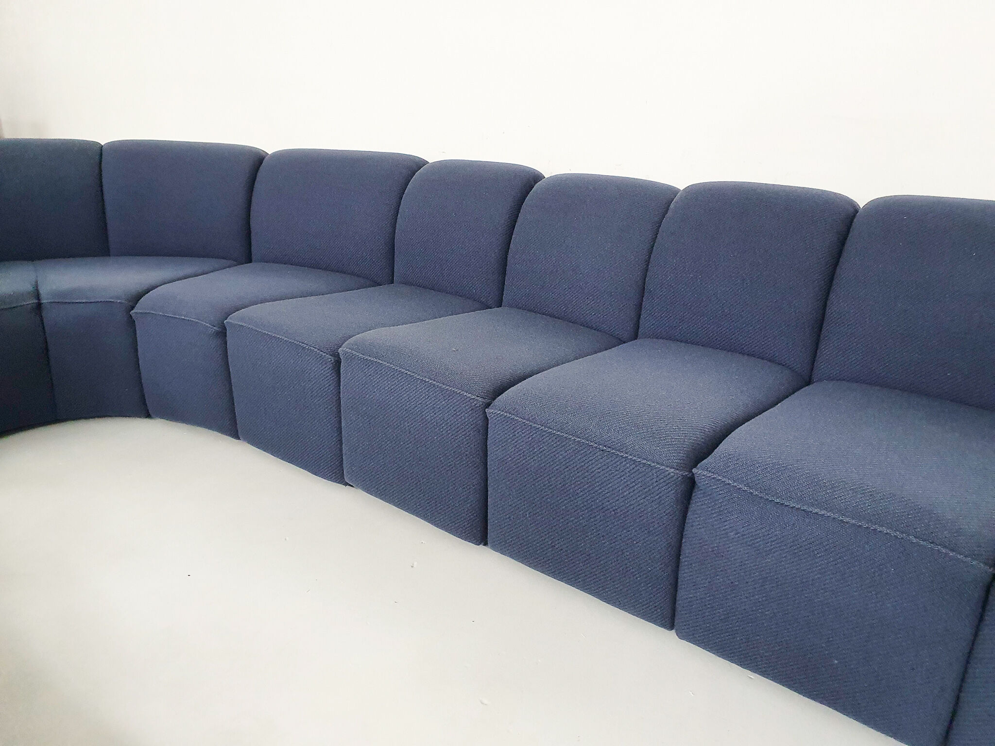 Large Walter Knoll Piccolino modular sofa, Germany 1960's