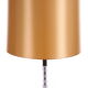 Floor lamp with glass tubes and brass details, 1960s