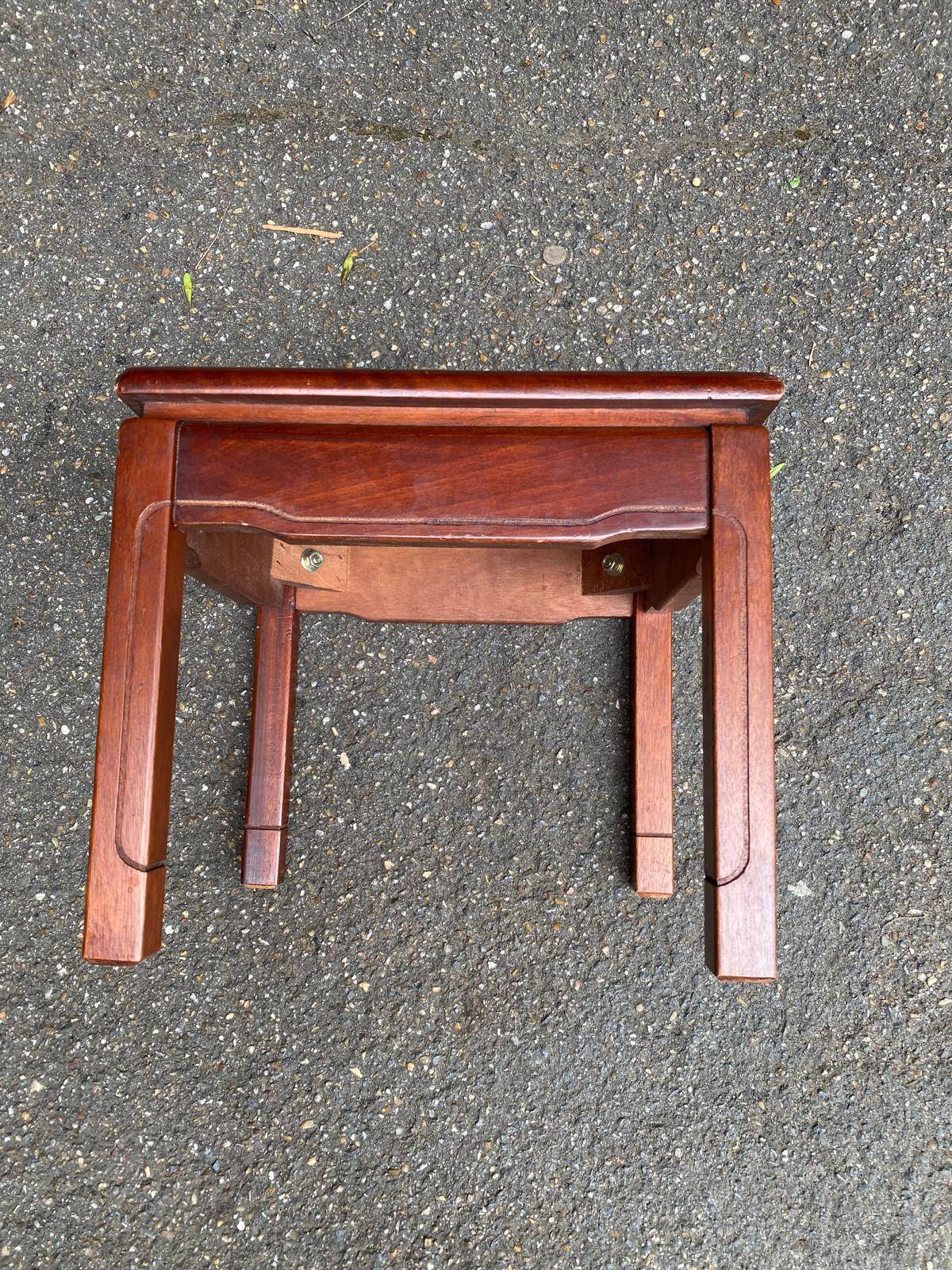 Asian solid wood coffee table side table