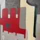 Abstract oil on canvas 1971