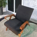 Fauteuil jiràk par tatra, vintage tchèque 1960s