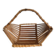 Vintage bamboo basket from the 60s