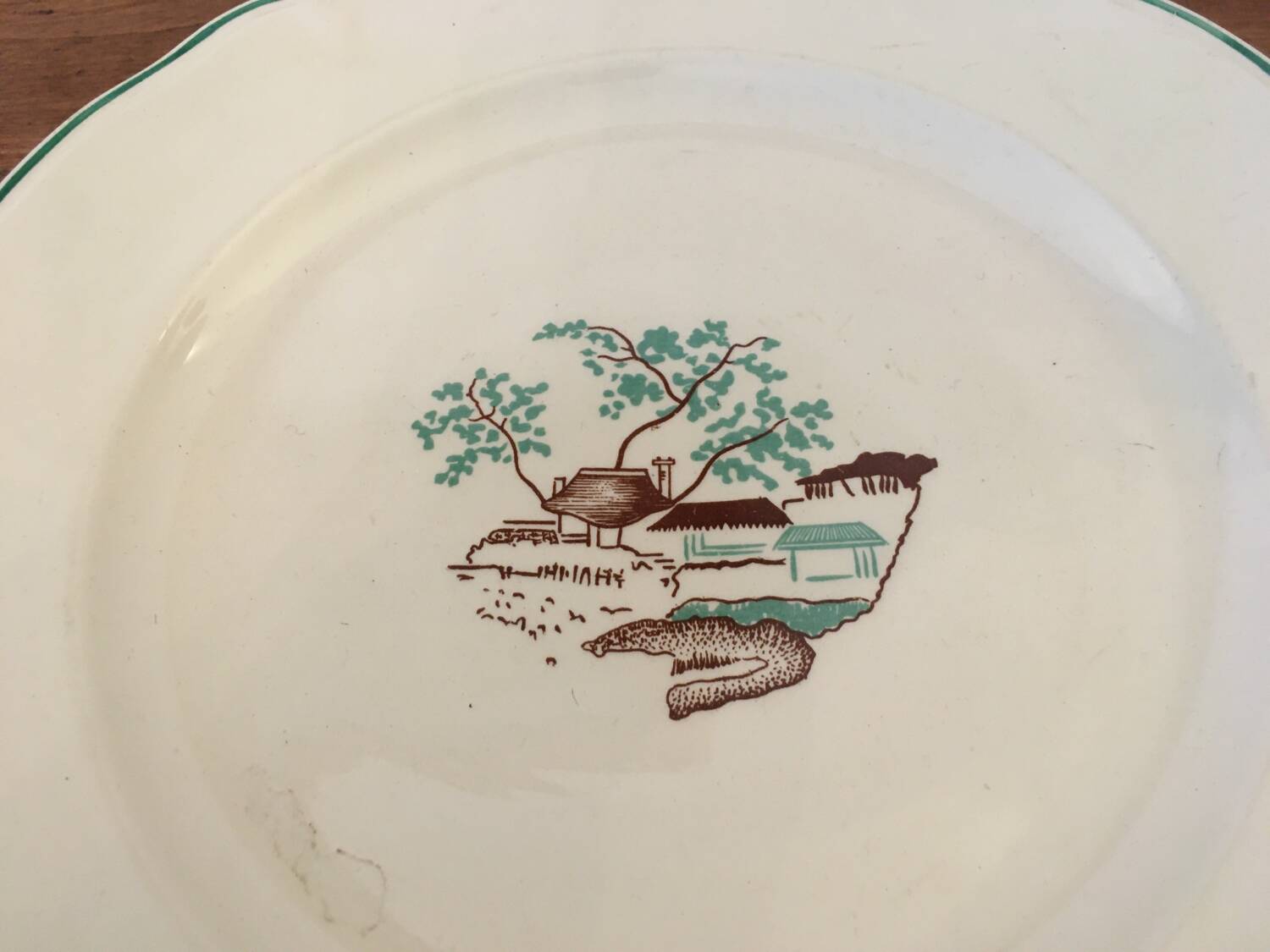 Old Luce Paris earthenware service