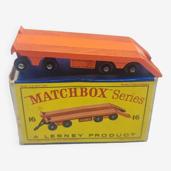 Matchbox Lesney #16 remorque atlantic super tracteur