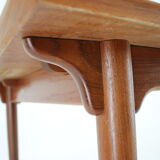 Omann Jun teak extendable dining table nr. 51, denmark, 1960