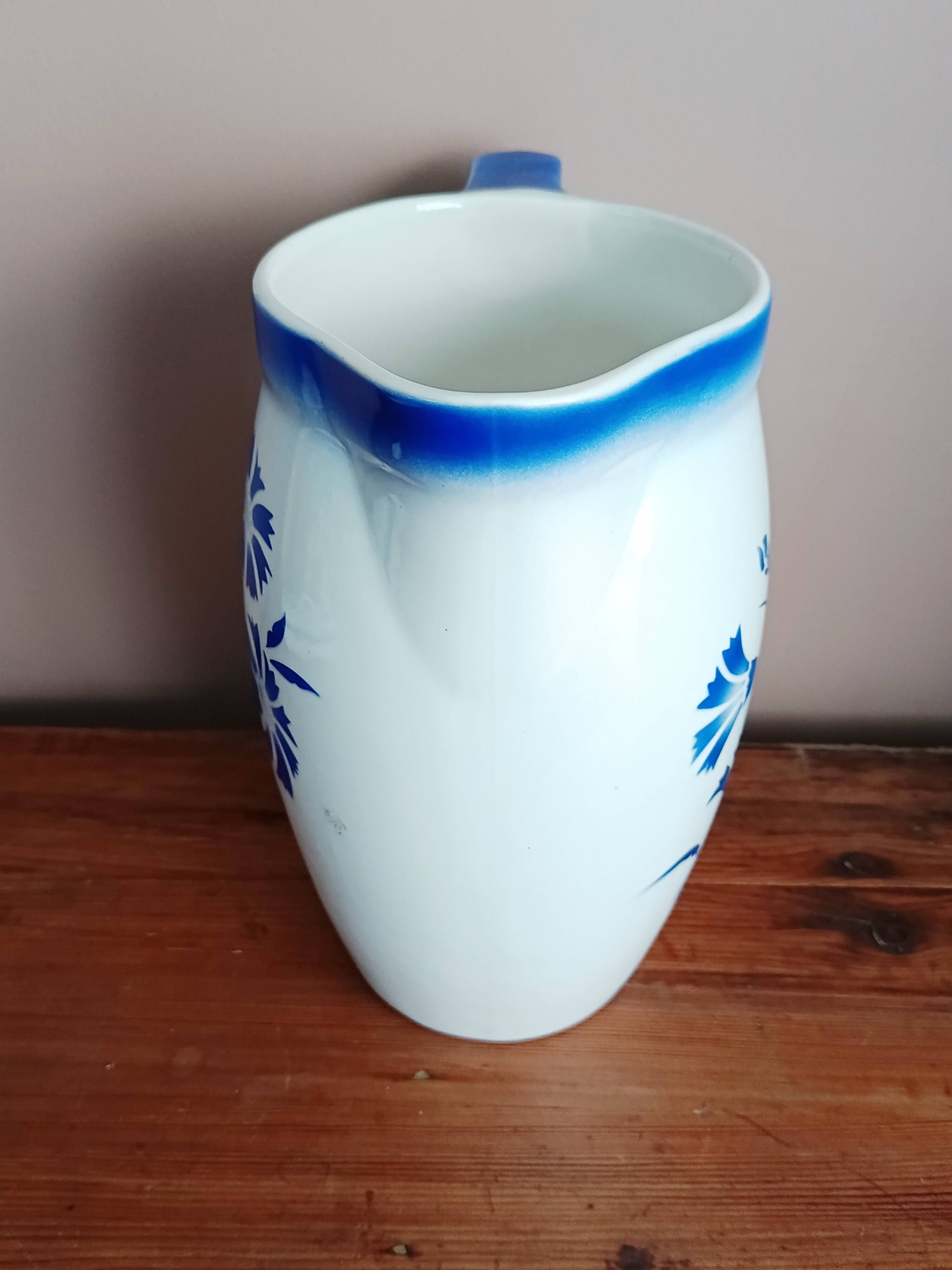 Ancien broc de toilette Boch La Louvière