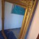 Very large gold mirror