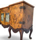 Buffet en noyer burr italien, années 1930.