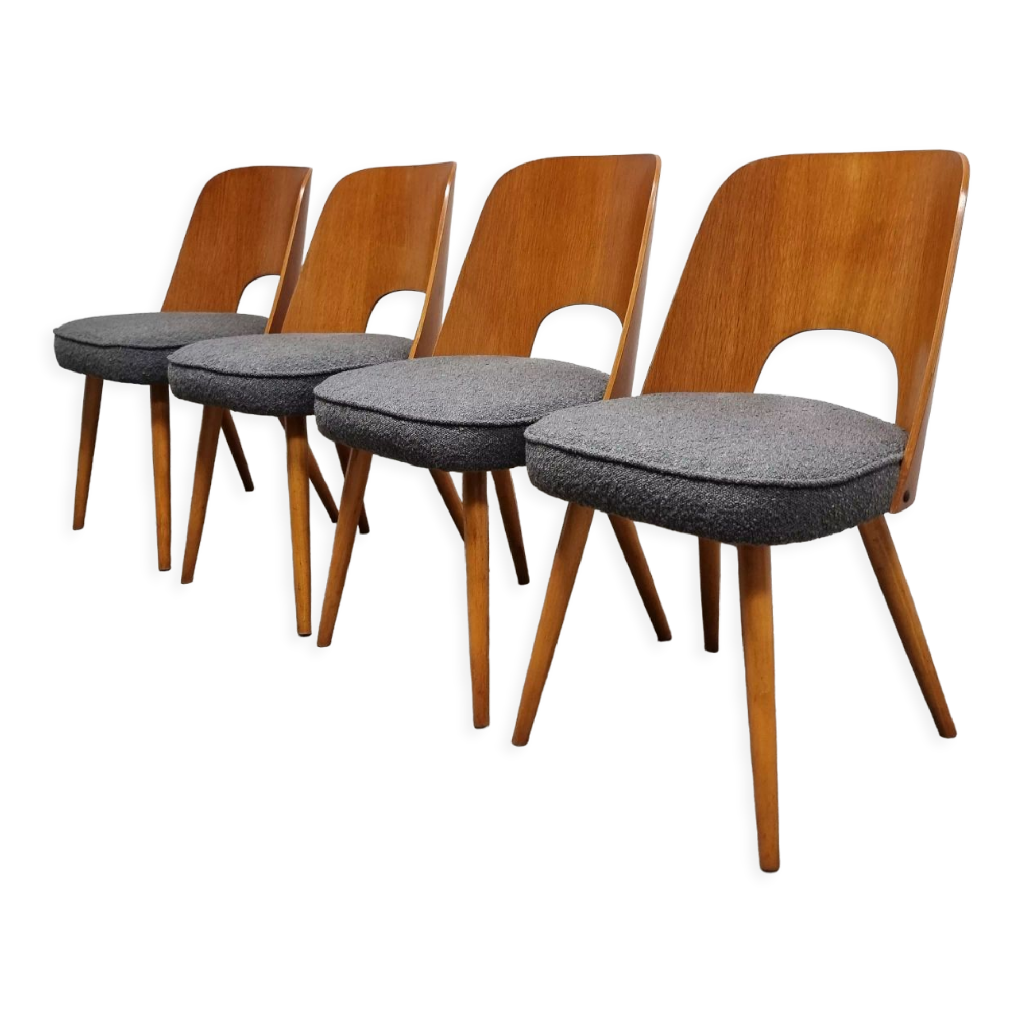 Dining Chairs by Oswald Haerdtl, 1950s, Set of 4