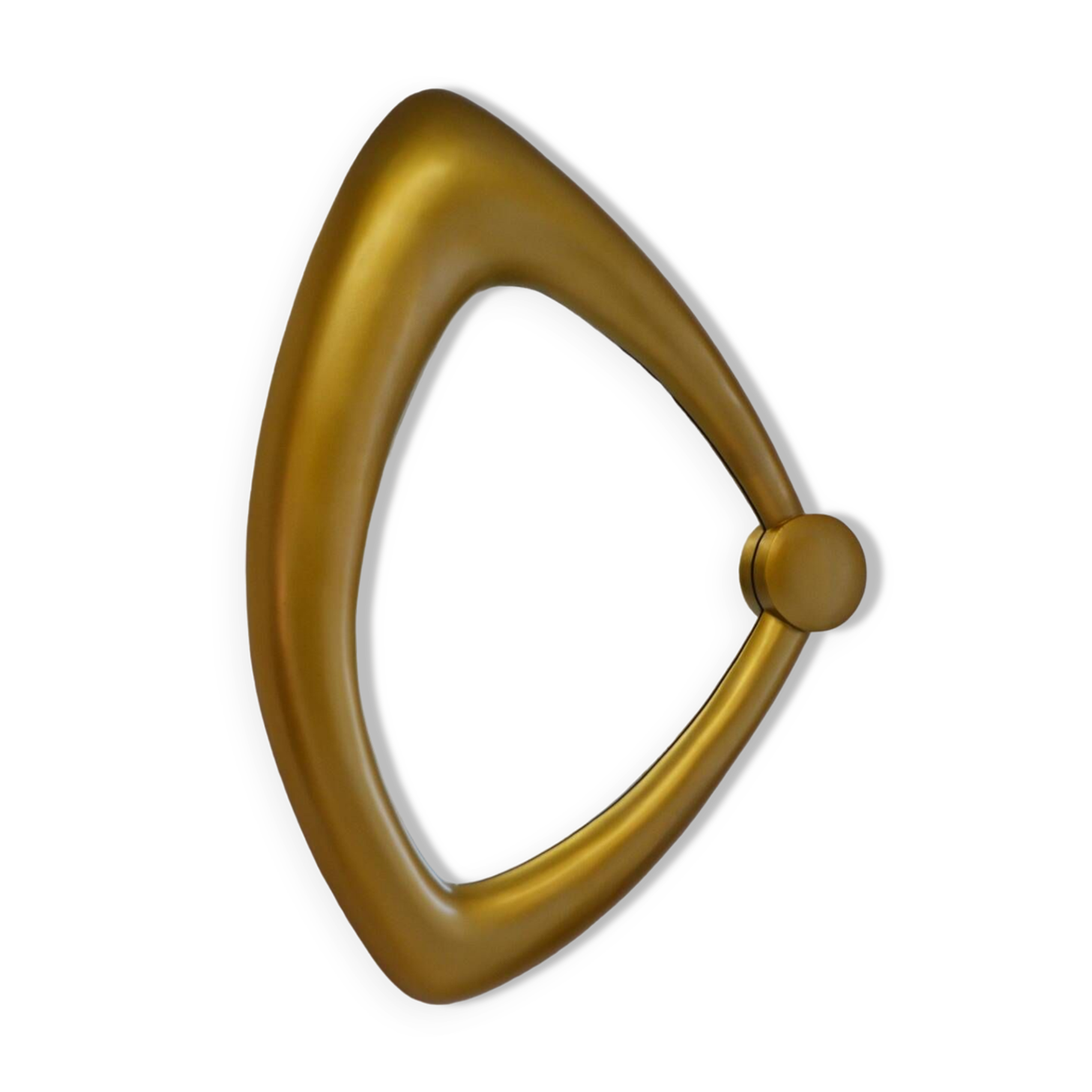 Large free-form Italian mirror 1980