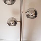 Vintage floor lamp with 3 globes