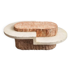 Table basse vintage de - 1980