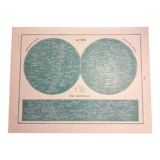 Old sky map from 1928