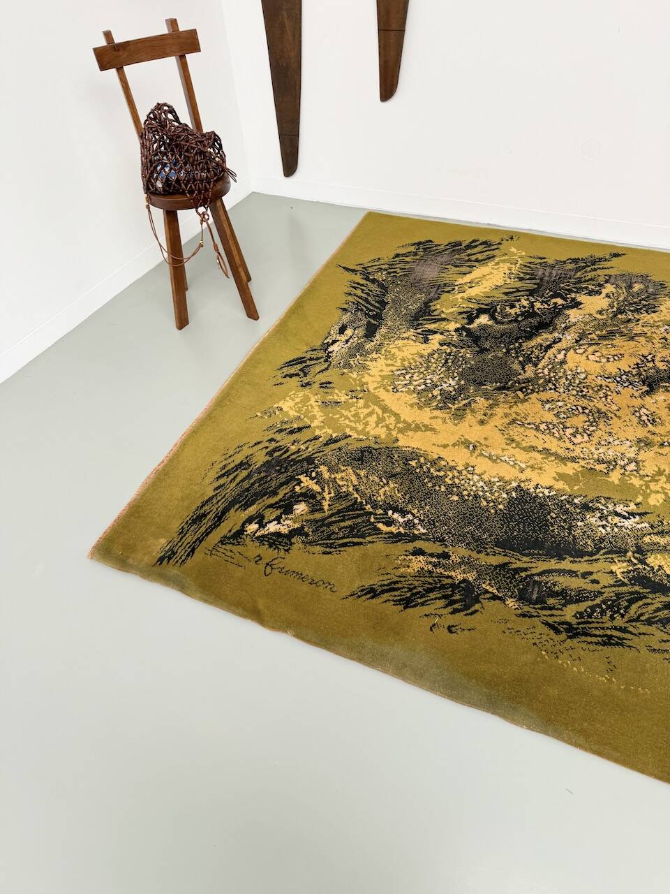 René Fumeron wool rug, 1960, Nevada model