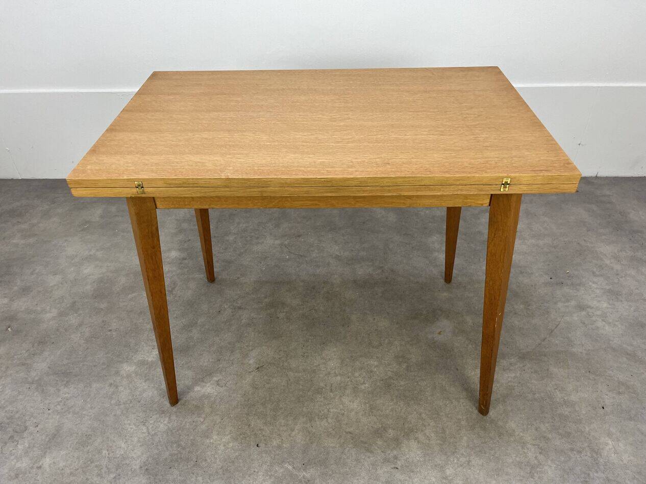 Compass leg table, 1950s, vintage.