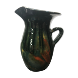 Former vintage 70s vintage green ceramics pitcher