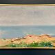 Original Swedish Oil On Panel – “Coast” By Eric Elfvén (1921–2008)