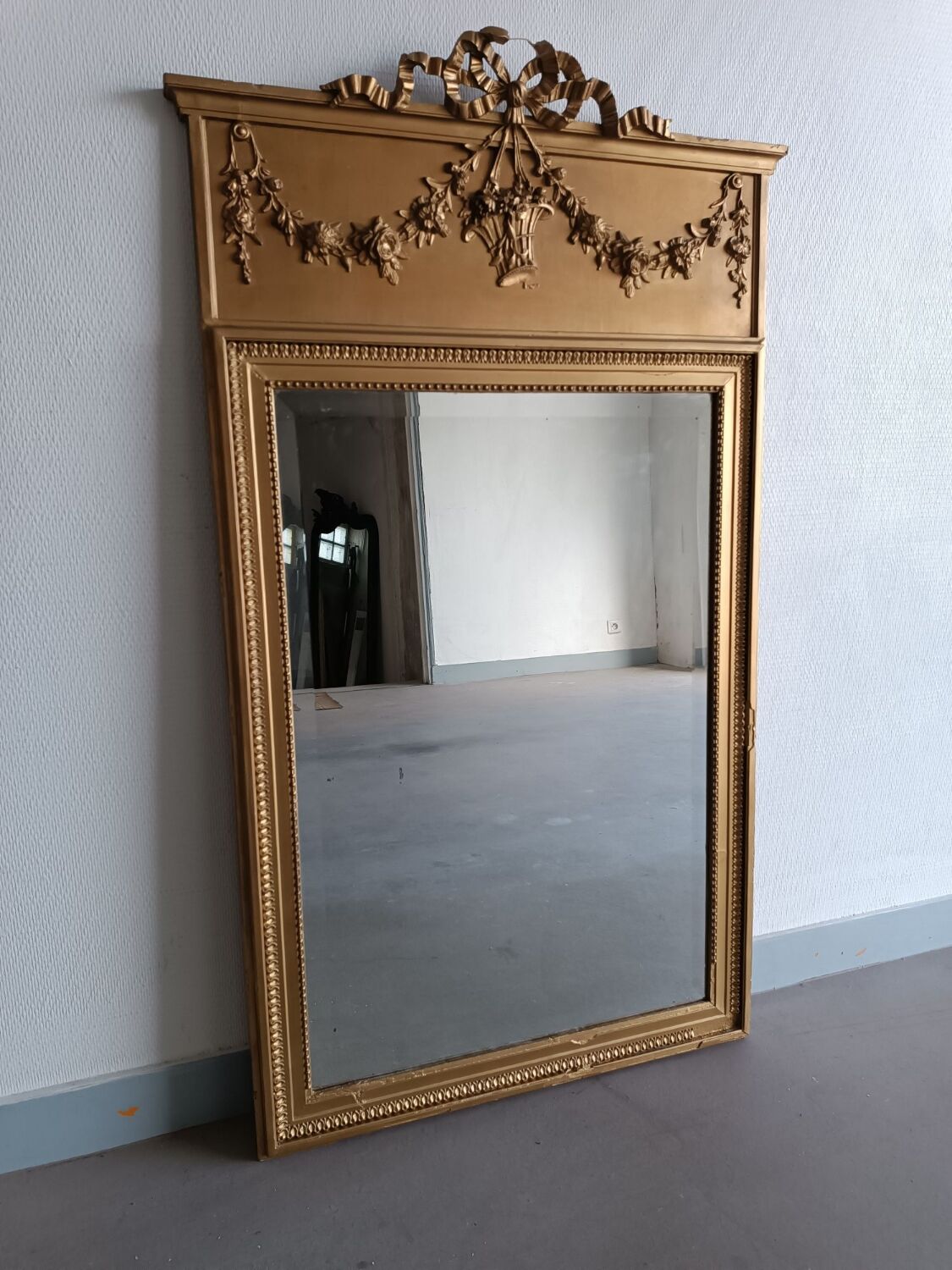Old mirror trumeau 126/69 cm