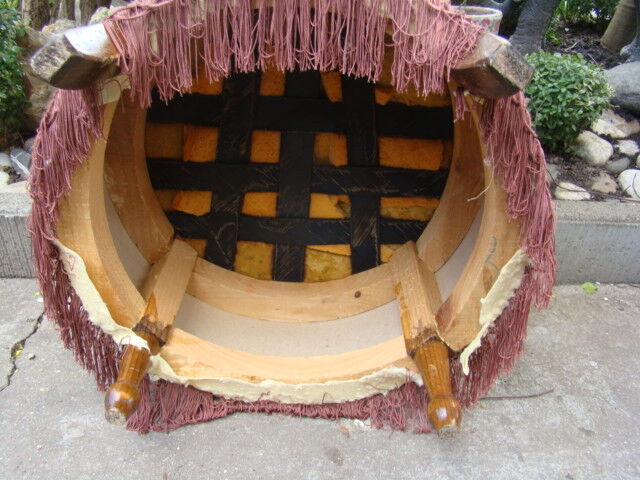 Old brown velvet heater