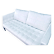 White leather flower sofa Philippe Starck x Cassina