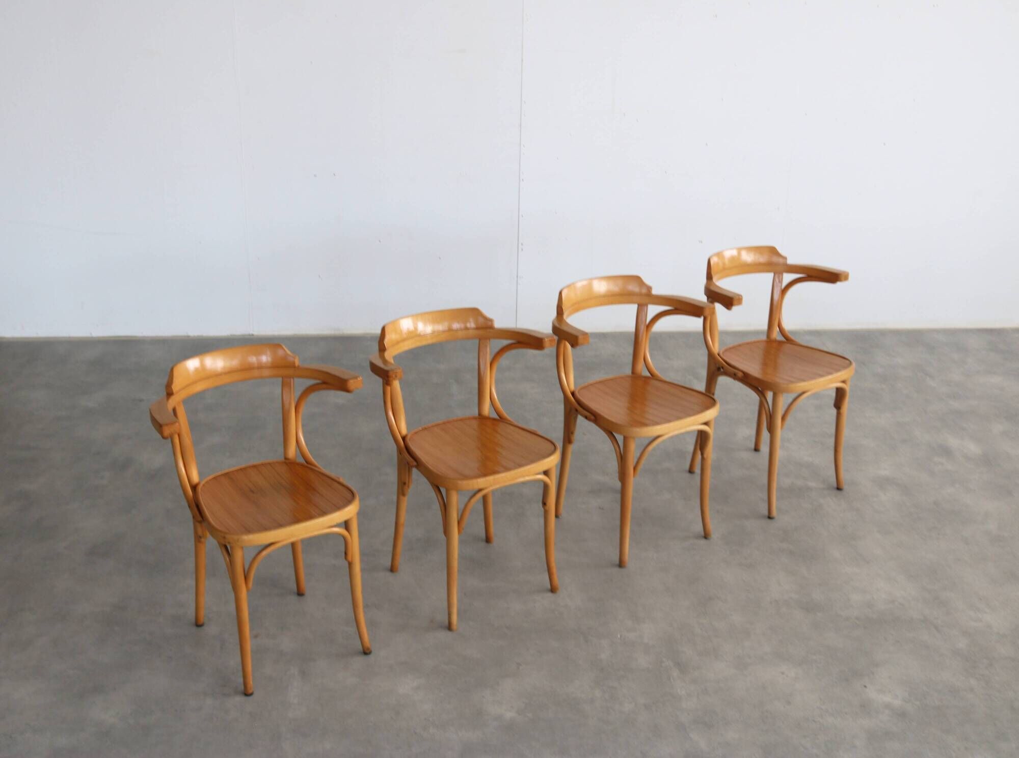 Vintage dining chairs | chairs | 1960s | Thonet style
