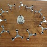 Candleholders by Ceasar Stoffi & Fritz Nagel for BMF, 1960s, Set of 12