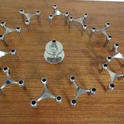 Candleholders by Ceasar Stoffi & Fritz Nagel for BMF, 1960s, Set of 12