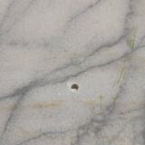 Cast iron and marble bistro table