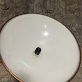 Vintage copper pendant light, Sweden 1960s