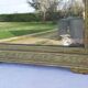Mirror 19th wood and gilded stuk