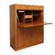 1970s secretary in walnut, Domicil Furnitures Denmark
