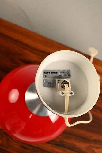 Space Age Table Lamp in Aluminum from Erco