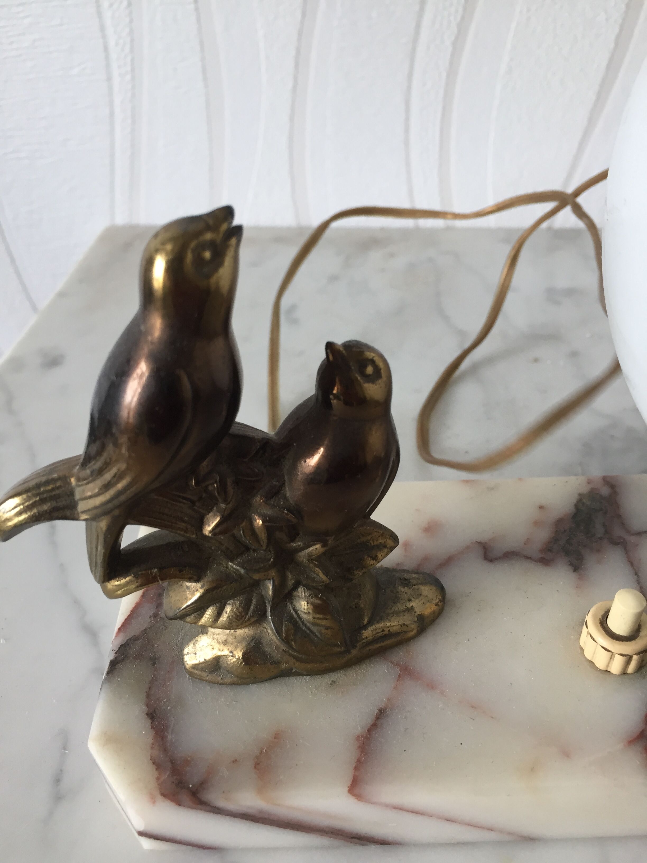 Vintage art deco-style lamp