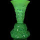 Vase St Louis "Capucine" Décor : Feuilles et guirlandes