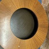 Vintage round coffee table, 1950s